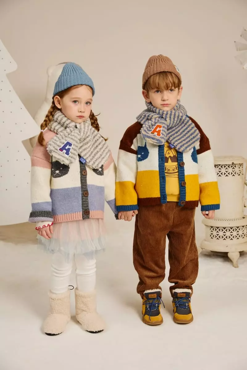 Aeeeday - Korean Children Fashion - #kidzfashiontrend - A Dumble Muffler