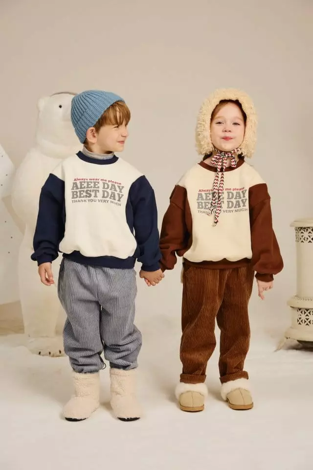 Aeeeday - Korean Children Fashion - #littlefashionista - Candy Top Bottom Set - 2