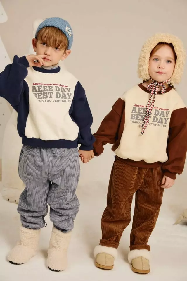 Aeeeday - Korean Children Fashion - #magicofchildhood - Candy Top Bottom Set - 3