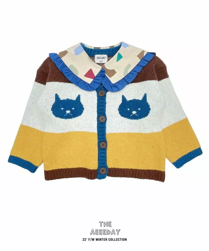 Aeeeday - Korean Children Fashion - #magicofchildhood - Twin Kitty Cardigan - 12