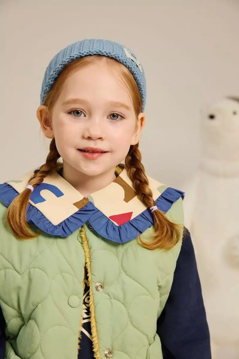 Aeeeday - Korean Children Fashion - #magicofchildhood - Block Dot Cape - 5