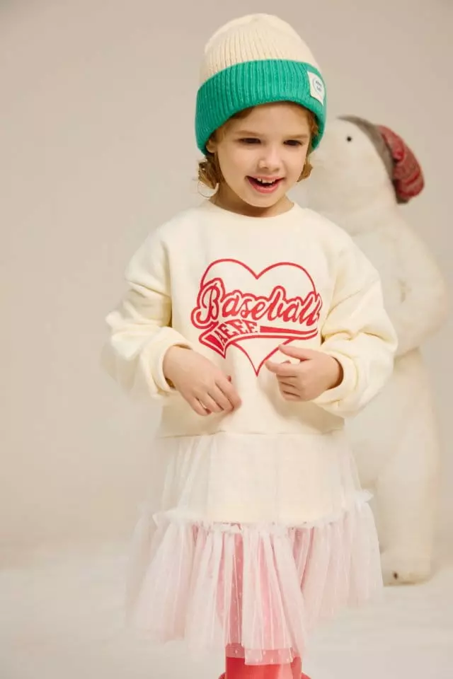 Aeeeday - Korean Children Fashion - #minifashionista - Heart One-piece Sweatshirt - 6