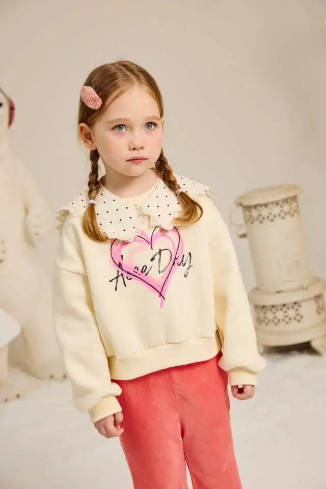 Aeeeday - Korean Children Fashion - #todddlerfashion - Drawing Sweatshirt