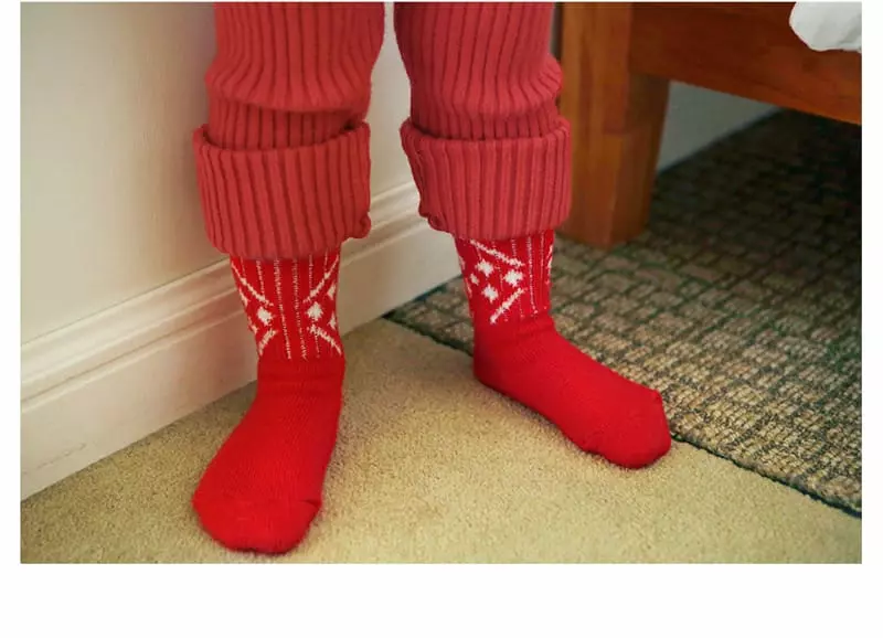 Amber - Korean Children Fashion - #discoveringself - Jacquard Socks