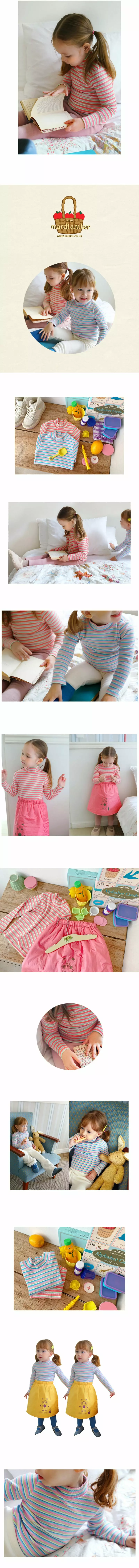 Amber - Korean Children Fashion - #minifashionista - Shabet Turtleneck Tee - 2