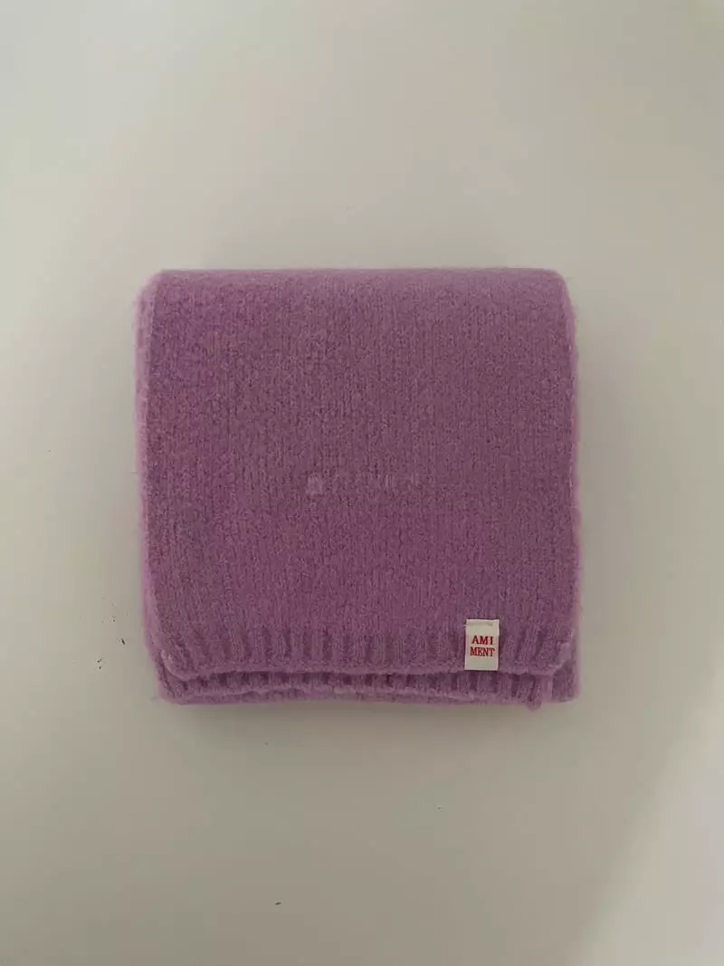 Amiment - Korean Women Fashion - #momslook - Jane Knit Muffler - 11