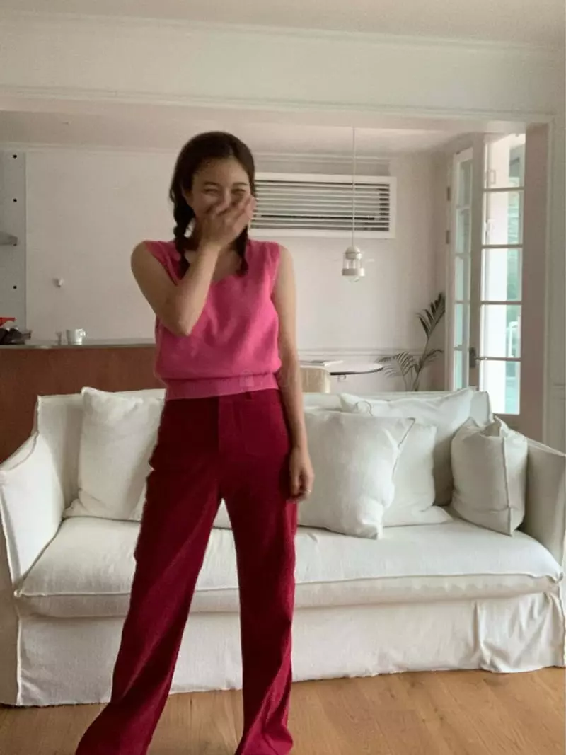 Amiment - Korean Women Fashion - #momslook - Wave Vest - 5