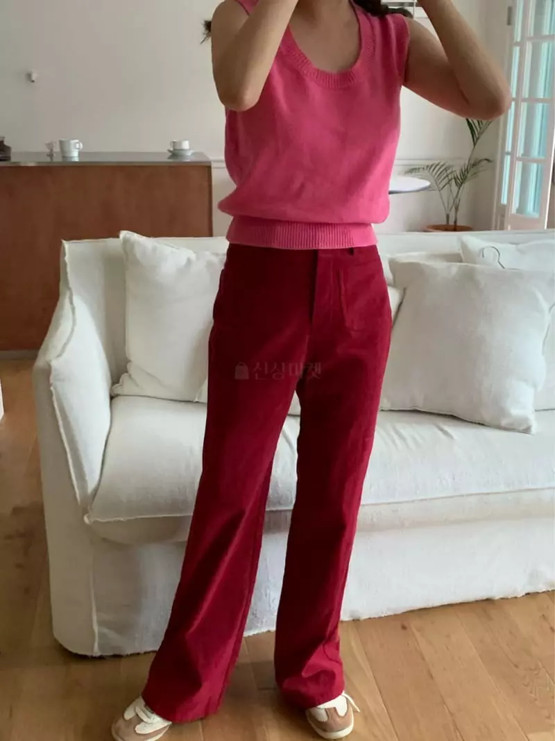 Amiment - Korean Women Fashion - #momslook - Wave Vest - 7