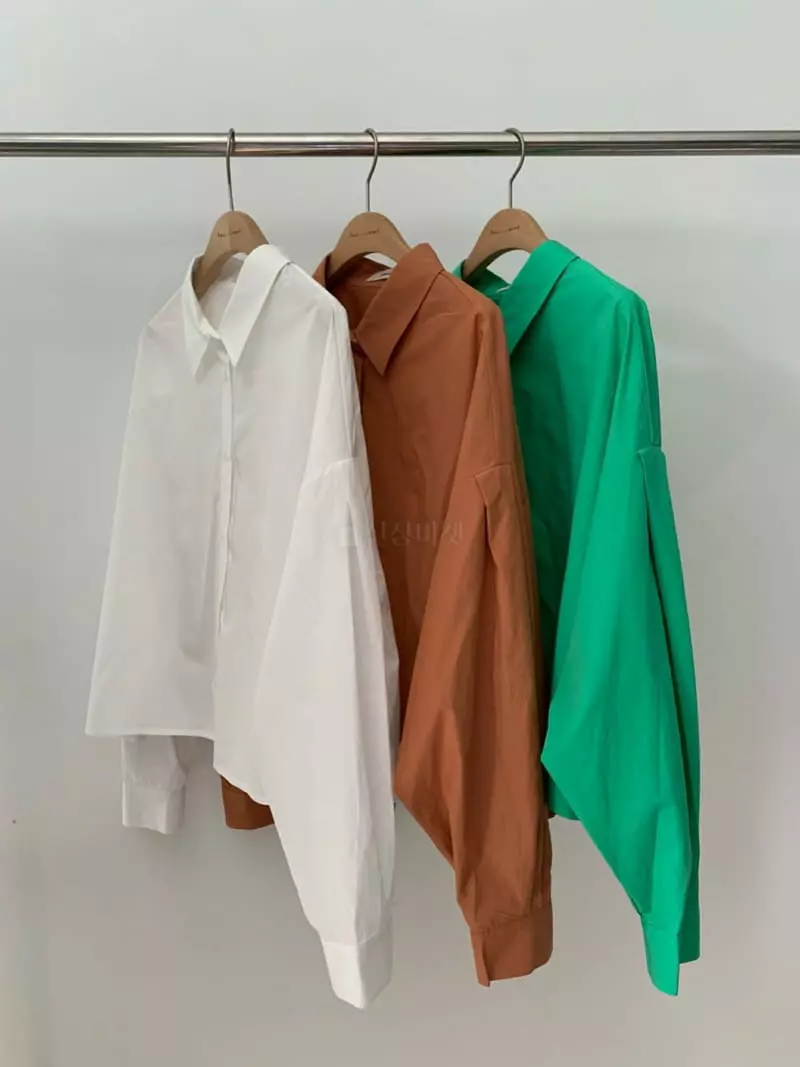 Amiment - Korean Women Fashion - #momslook - Abang Shirt - 8