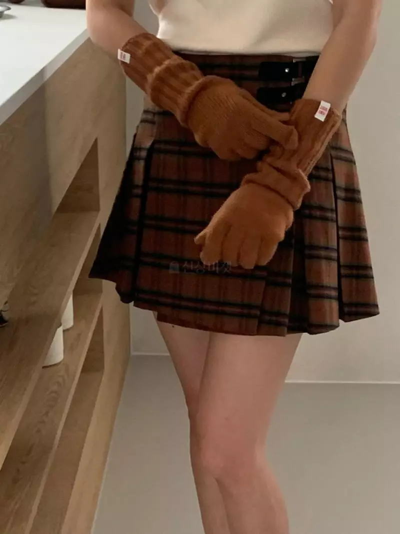 Amiment - Korean Women Fashion - #momslook - Snoe Gloves - 8
