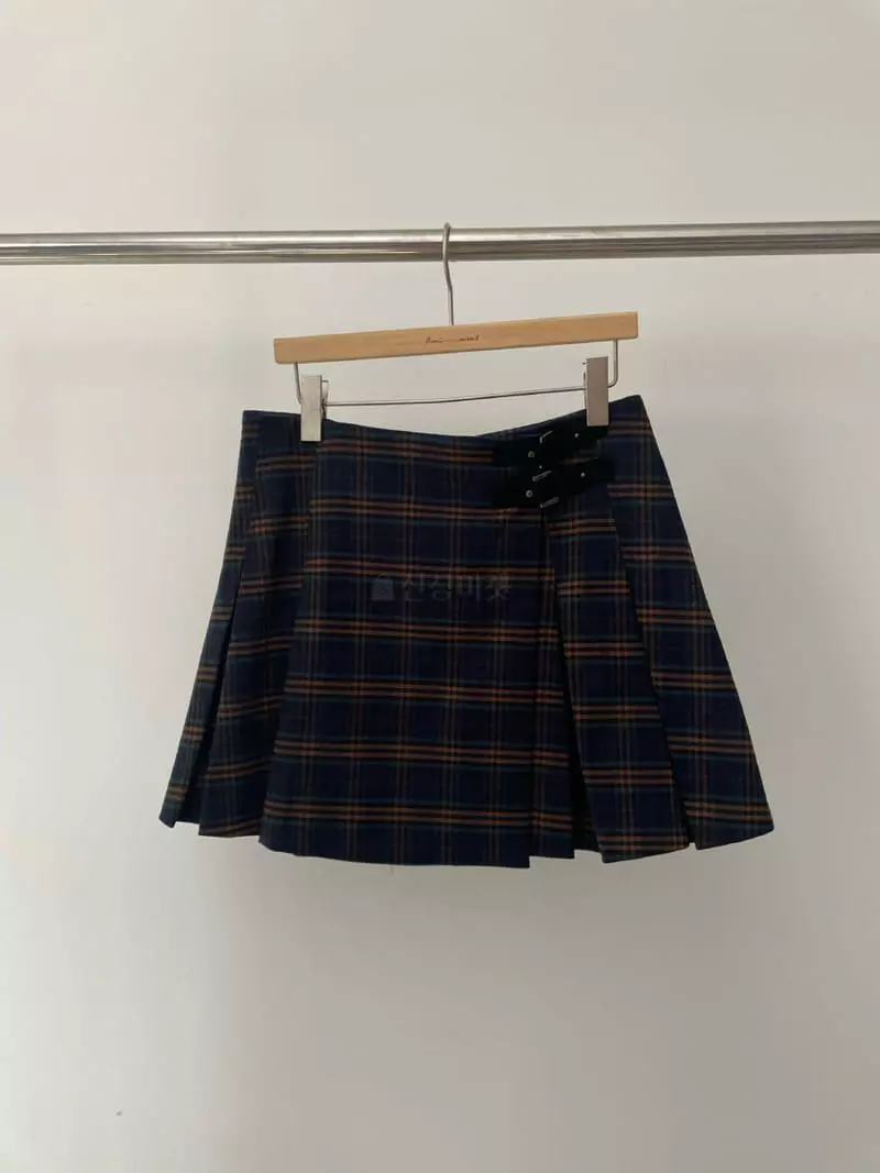 Amiment - Korean Women Fashion - #womensfashion - Belcro Skirt - 4