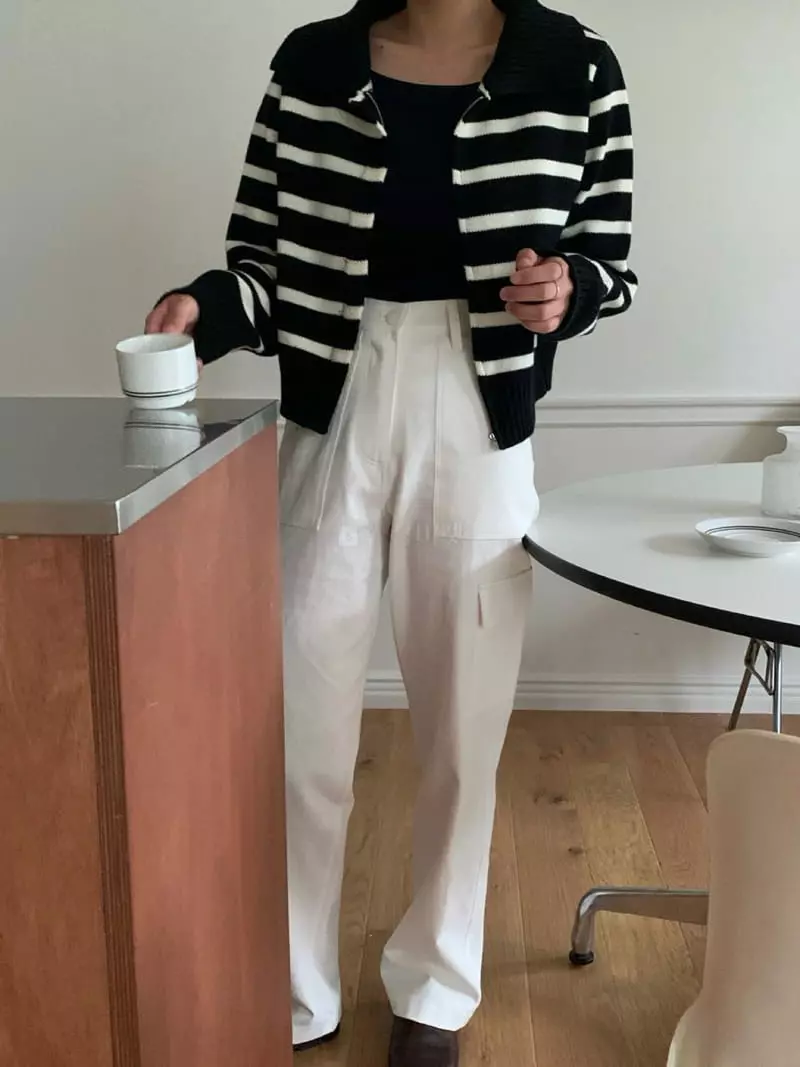 Amiment - Korean Women Fashion - #momslook - Maple Cargo Pants - 10