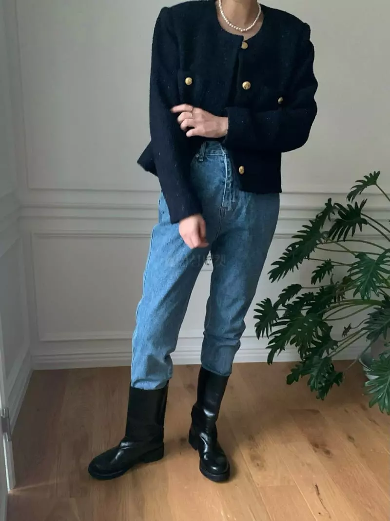 Amiment - Korean Women Fashion - #momslook - Roha Jeans - 10