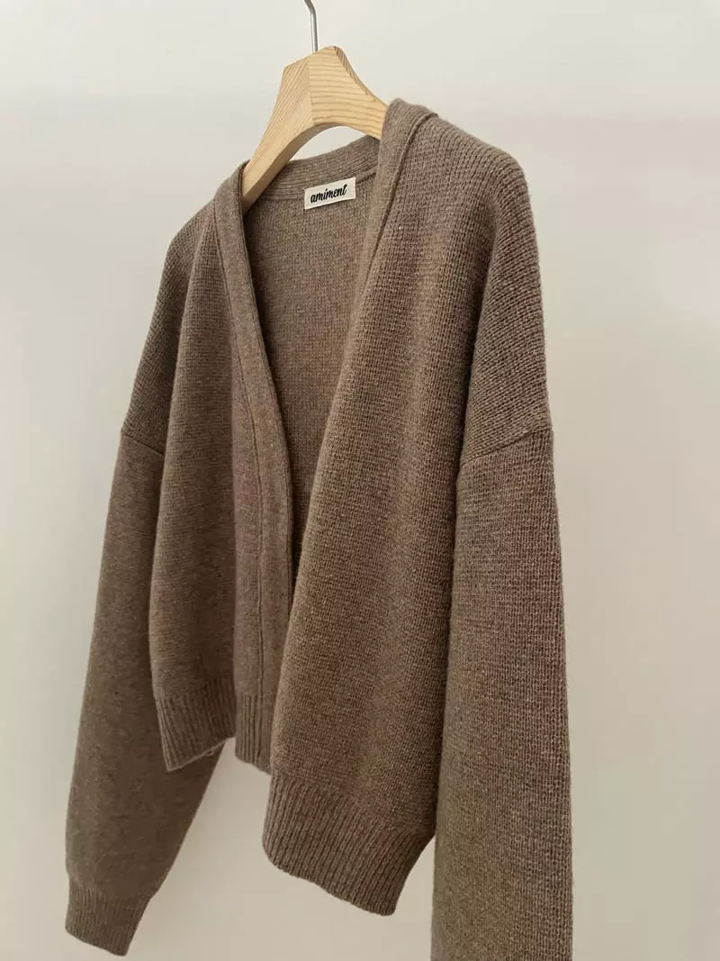 Amiment - Korean Women Fashion - #momslook - Dink Cardigan - 11