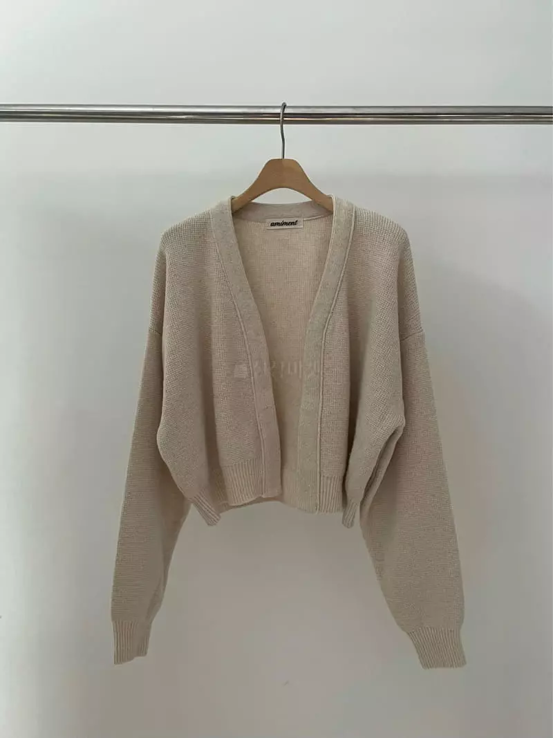 Amiment - Korean Women Fashion - #momslook - Dink Cardigan - 7
