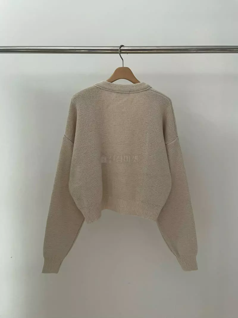 Amiment - Korean Women Fashion - #momslook - Dink Cardigan - 9