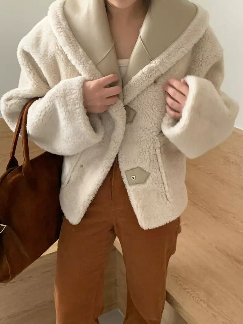 Amiment - Korean Women Fashion - #momslook - Noma Reversible Jacket - 7