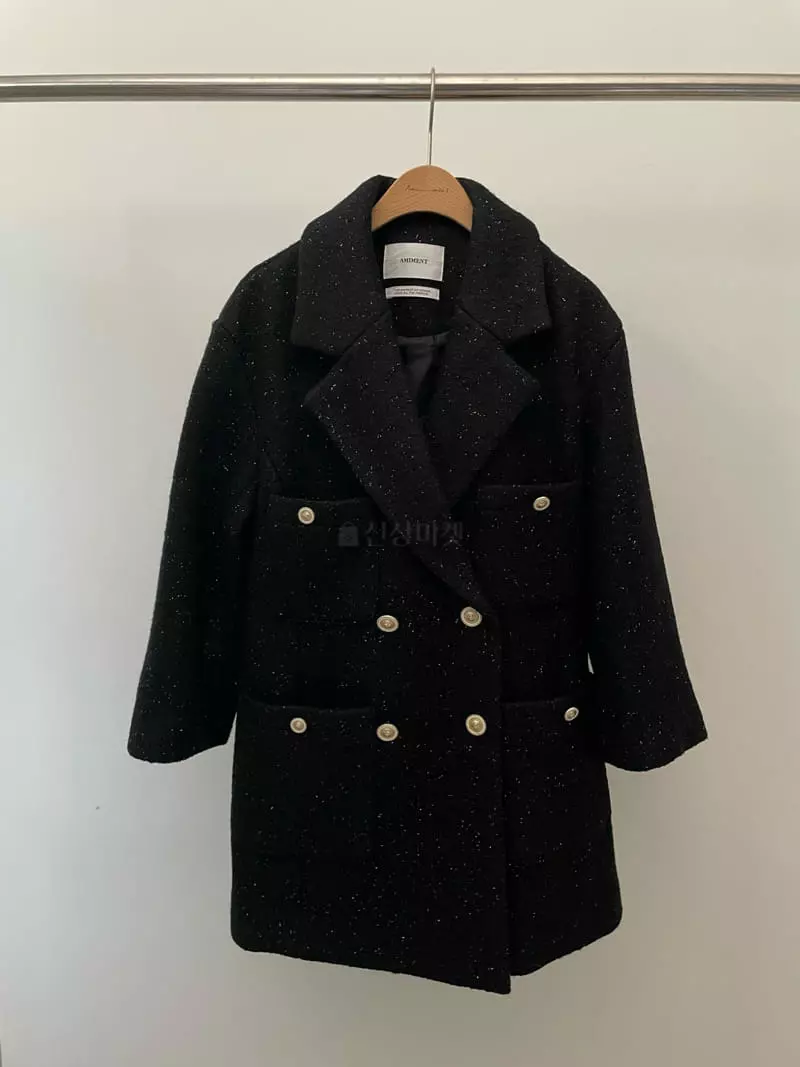 Amiment - Korean Women Fashion - #momslook - Twid Jacket One-piece - 7