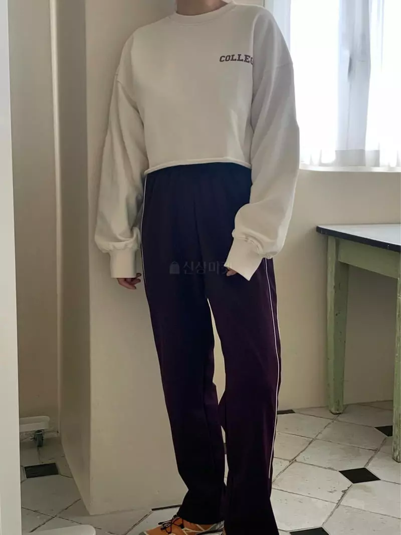 Amiment - Korean Women Fashion - #momslook - Track Pants - 12