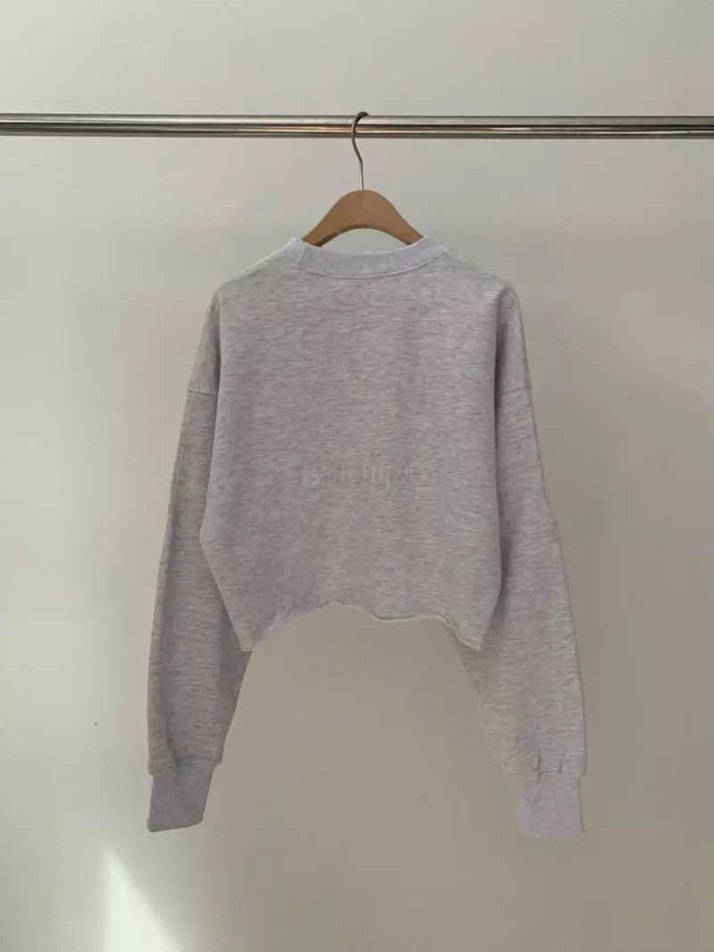 Amiment - Korean Women Fashion - #momslook - Collige Sweatshirt - 6