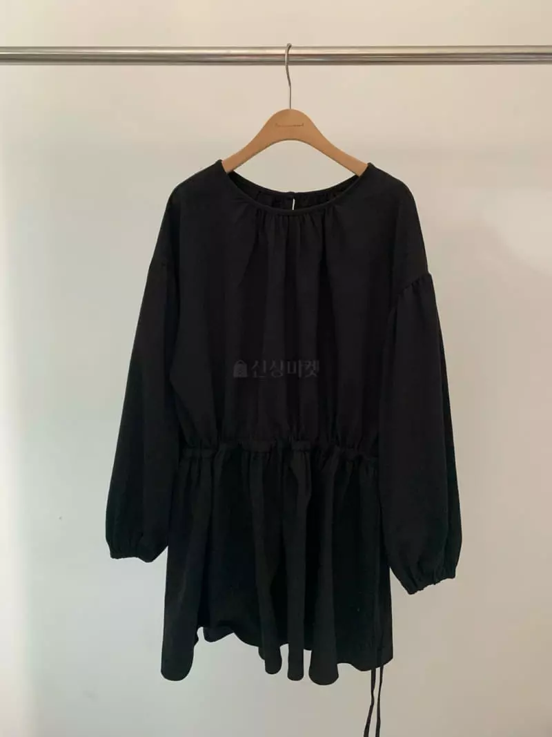 Amiment - Korean Women Fashion - #vintagekidsstyle - Vanilla One-piece - 4