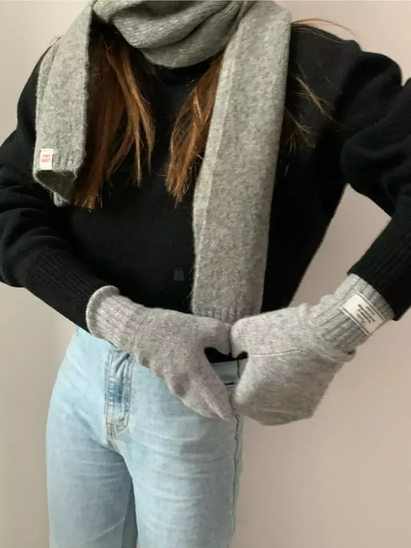 Amiment - Korean Women Fashion - #restrostyle - Gloves - 7