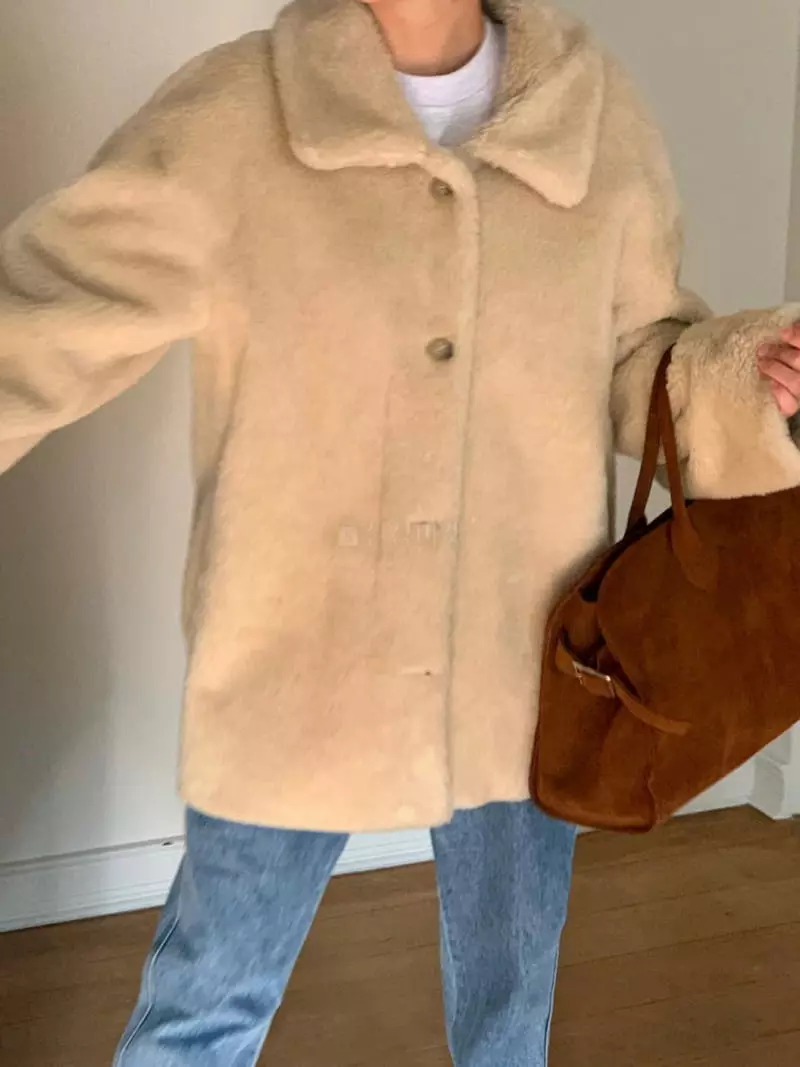 Amiment - Korean Women Fashion - #restrostyle - Huz Musthang Jacket - 5