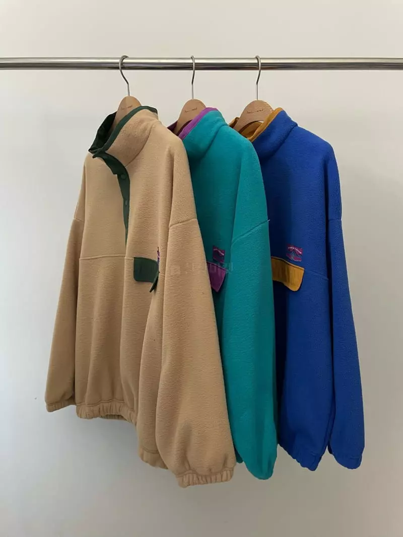 Amiment - Korean Women Fashion - #romanticstyle - Fleece Anorak - 7