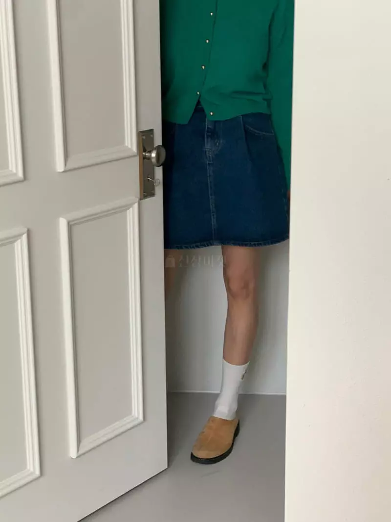Amiment - Korean Women Fashion - #romanticstyle - Pintuck Skirt - 5
