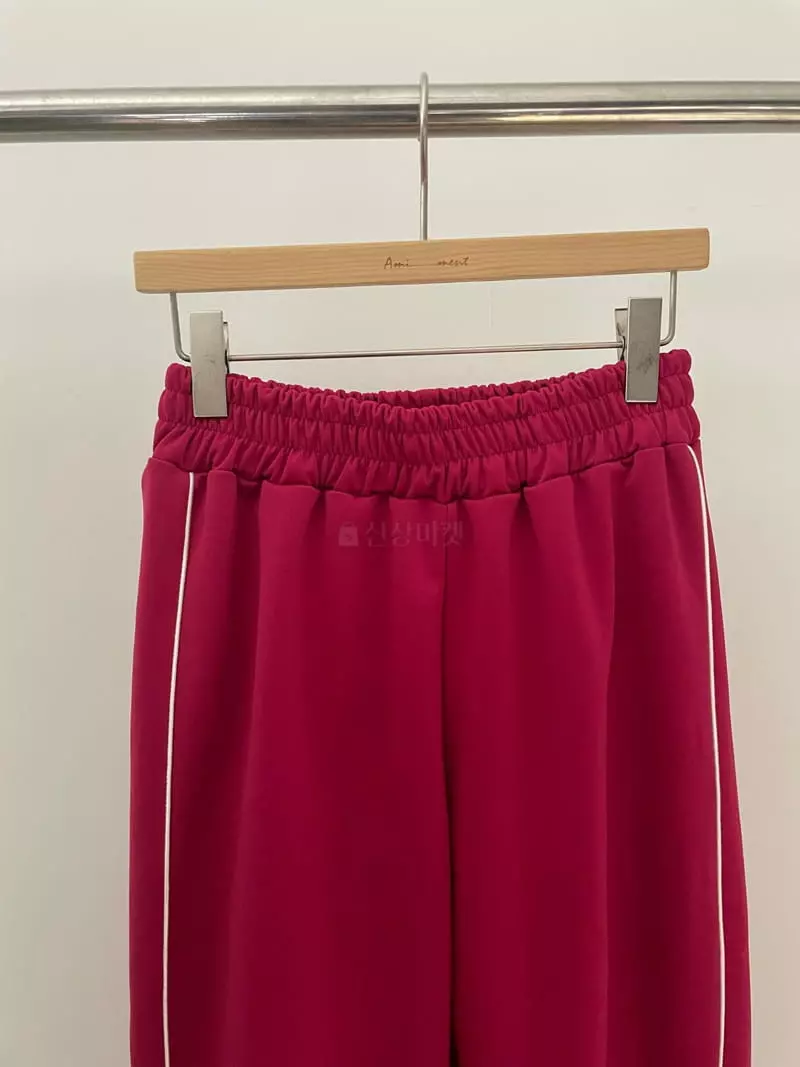 Amiment - Korean Women Fashion - #romanticstyle - Track Pants - 2