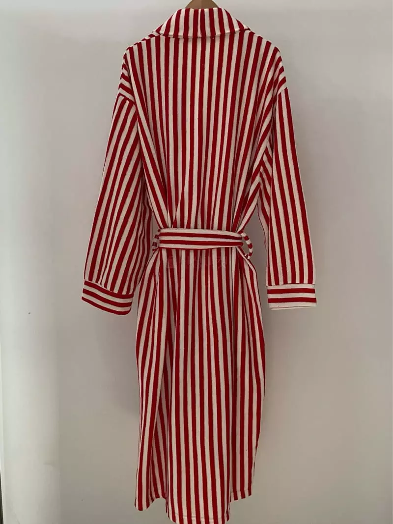 Amiment - Korean Women Fashion - #shopsmall - Bath Robe - 8