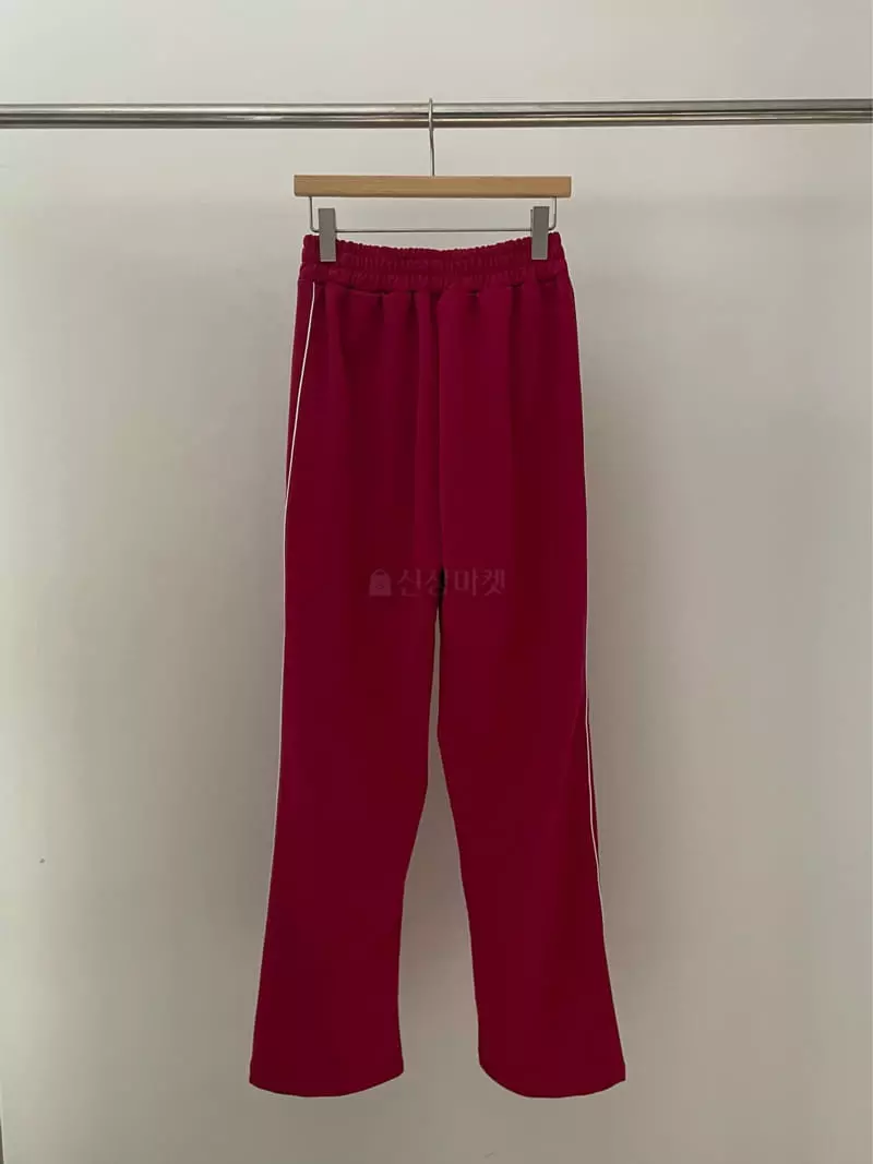 Amiment - Korean Women Fashion - #shopsmall - Track Pants - 4