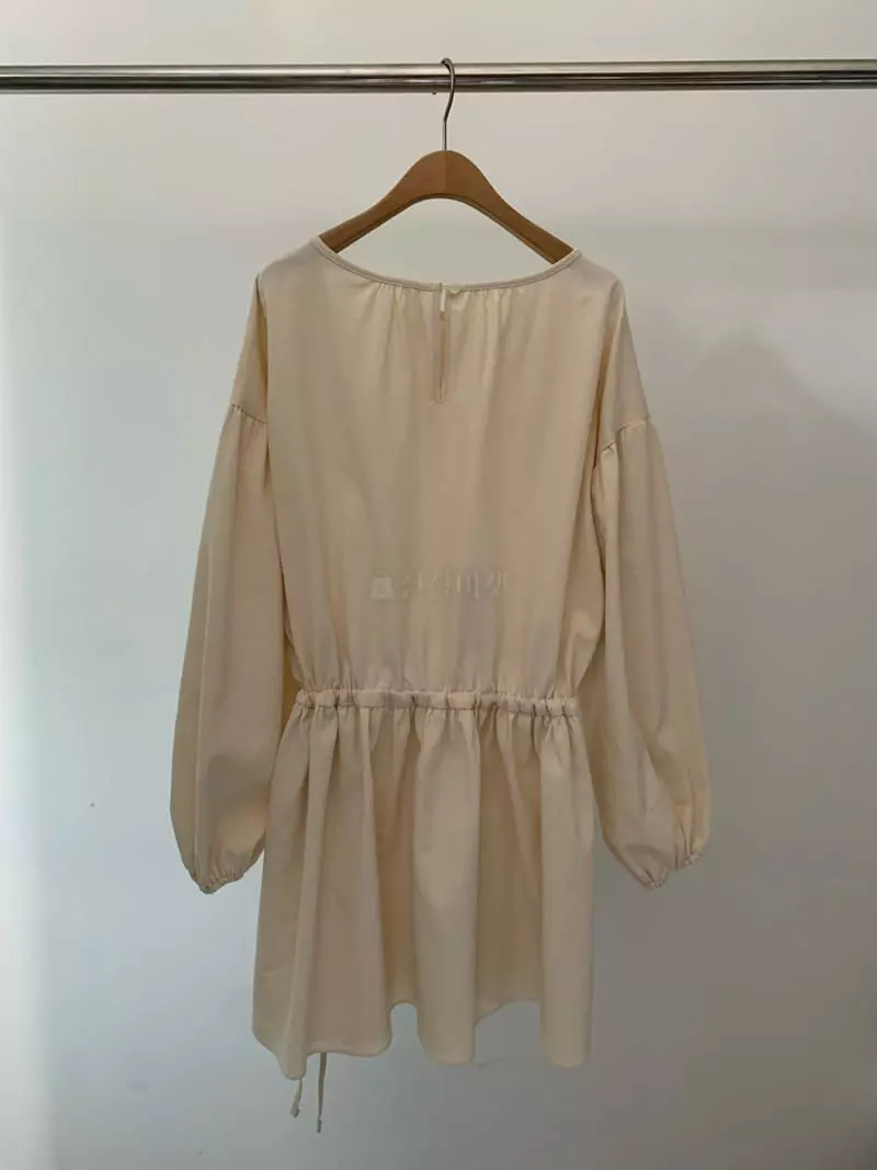 Amiment - Korean Women Fashion - #vintagekidsstyle - Vanilla One-piece - 3
