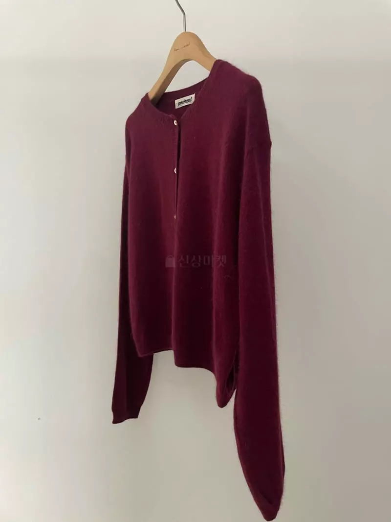Amiment - Korean Women Fashion - #womensfashion - Angora Cardigan - 11