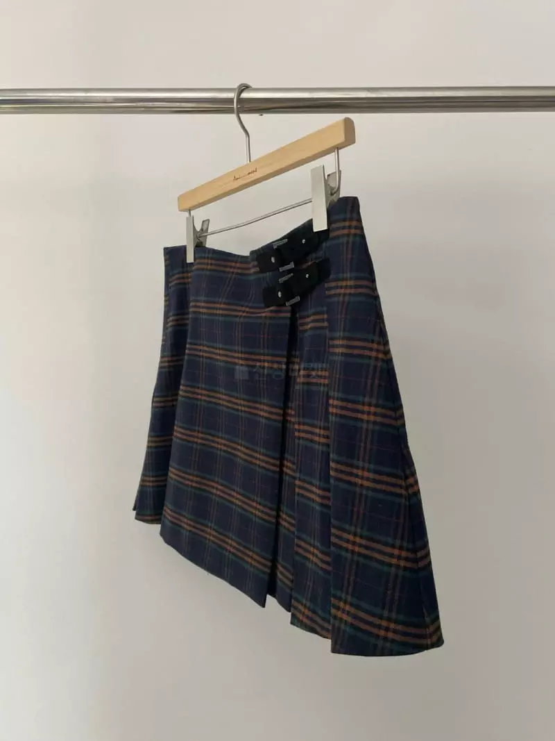 Amiment - Korean Women Fashion - #womensfashion - Belcro Skirt - 5