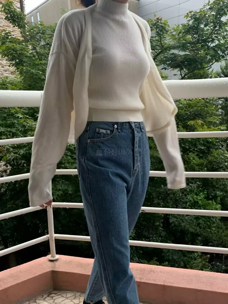 Amiment - Korean Women Fashion - #momslook - Berne Bolero Set - 4