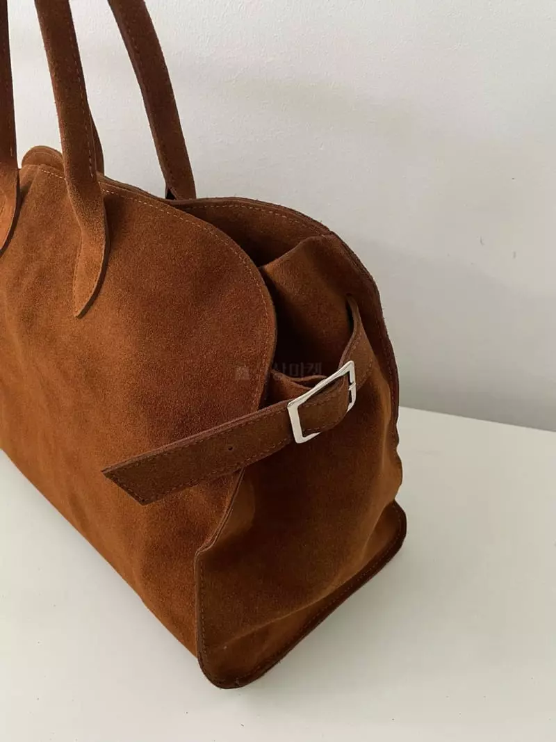 Amiment - Korean Women Fashion - #womensfashion - Real Suede Bag - 8