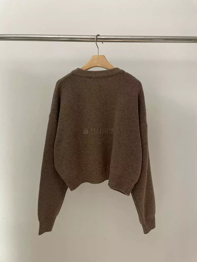 Amiment - Korean Women Fashion - #womensfashion - Dink Cardigan - 12