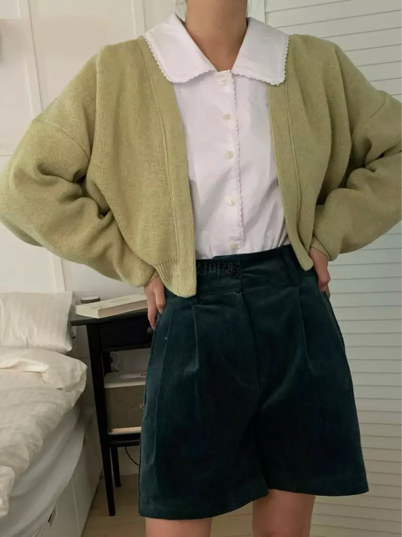 Amiment - Korean Women Fashion - #momslook - Dink Cardigan - 4