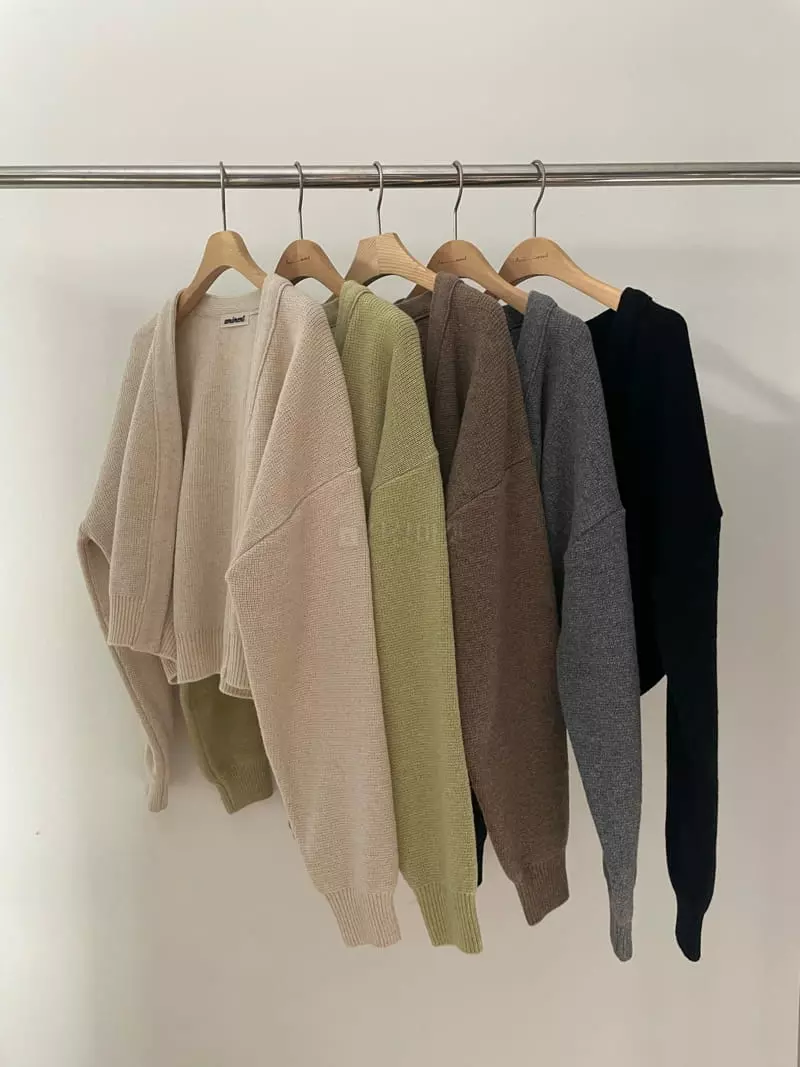 Amiment - Korean Women Fashion - #womensfashion - Dink Cardigan - 6