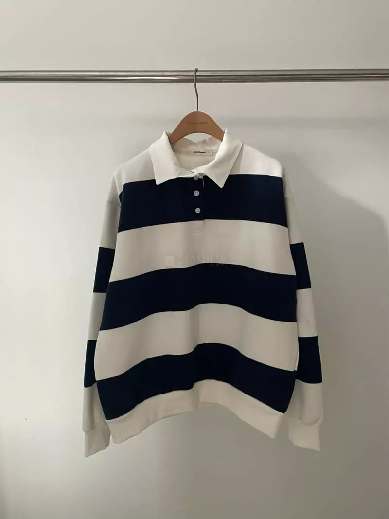 Amiment - Korean Women Fashion - #womensfashion - Dennis Sweatshirt