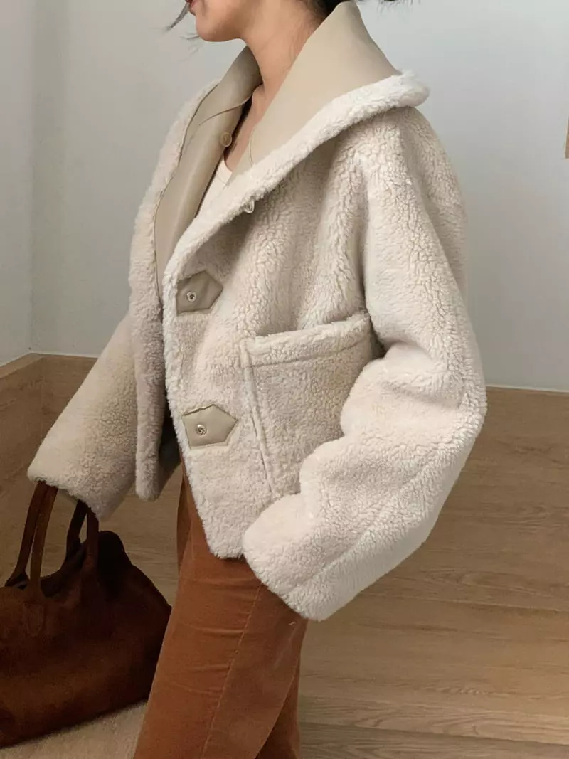Amiment - Korean Women Fashion - #womensfashion - Noma Reversible Jacket - 8