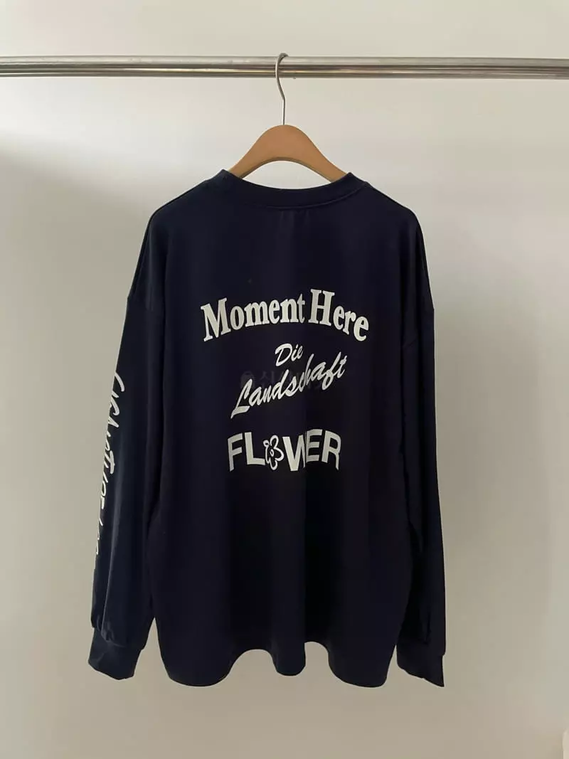 Amiment - Korean Women Fashion - #womensfashion - Flower Paint Tee - 9