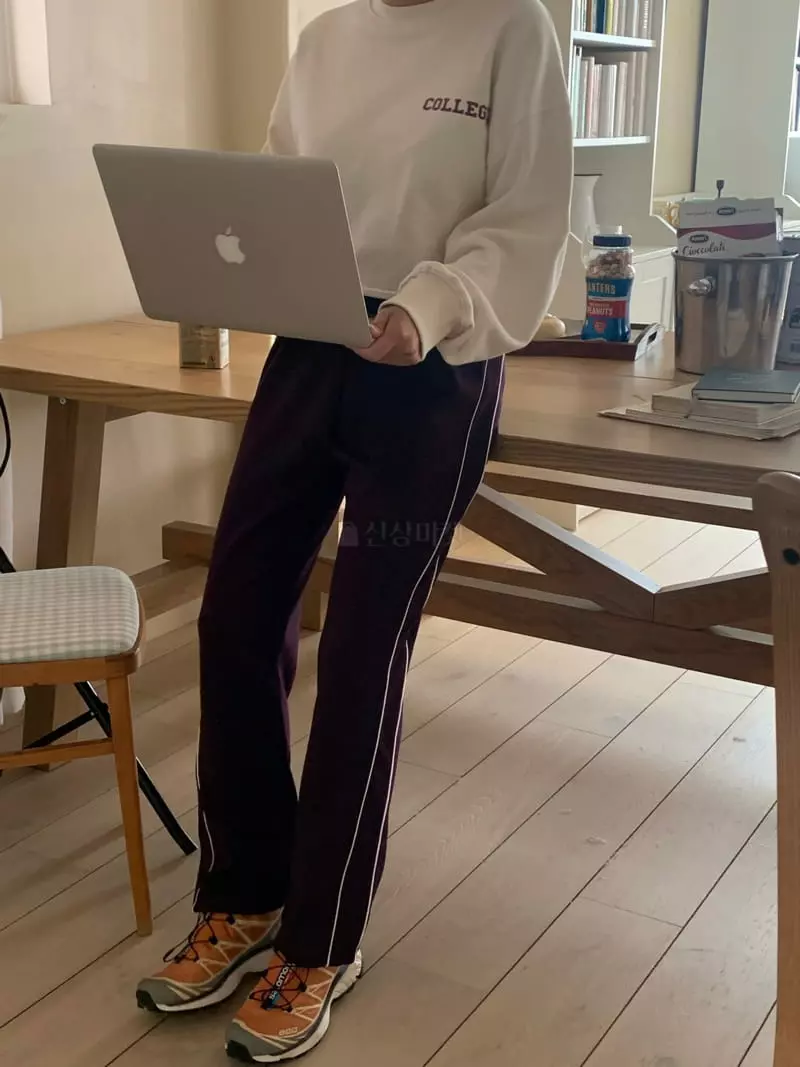 Amiment - Korean Women Fashion - #womensfashion - Track Pants - 7