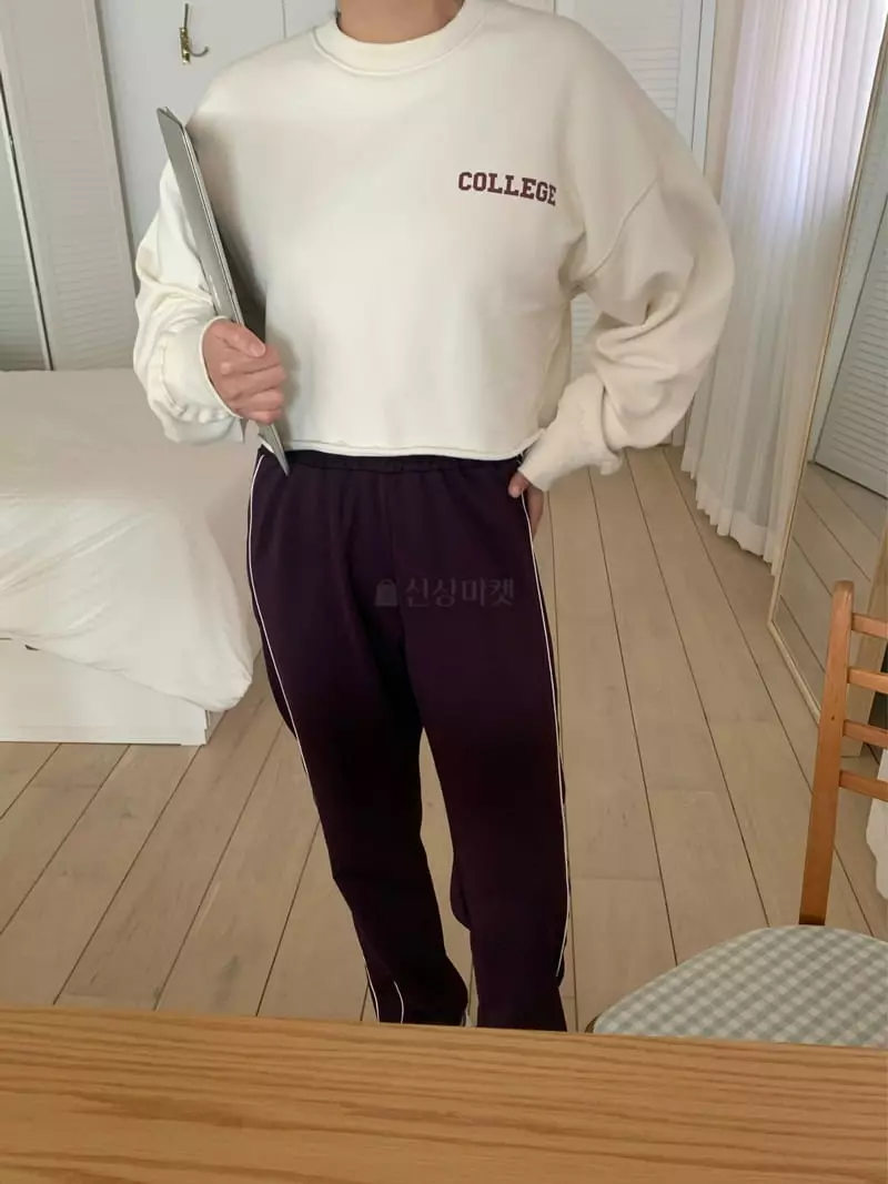 Amiment - Korean Women Fashion - #womensfashion - Track Pants - 9
