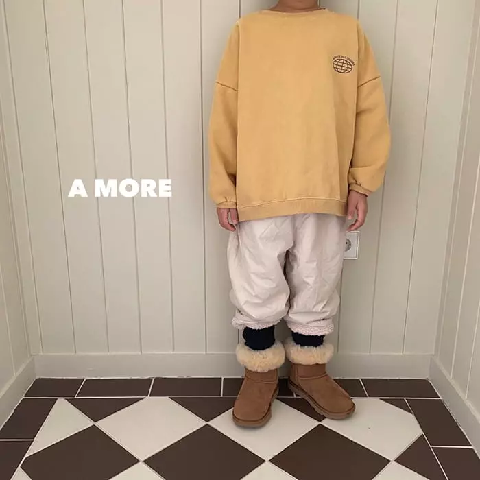 Amore - Korean Children Fashion - #discoveringself - Earth Sweatshirt - 2