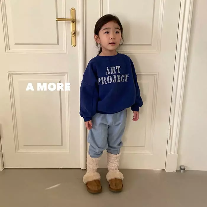Amore - Korean Children Fashion - #discoveringself - Art Sweatshirt - 4