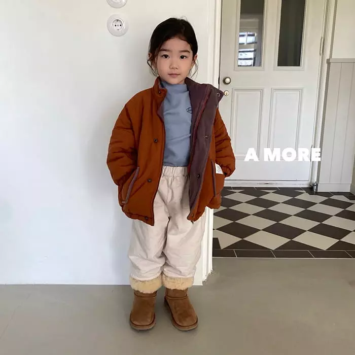 Amore - Korean Children Fashion - #toddlerclothing - Chp sal Turtleneck Tee - 8