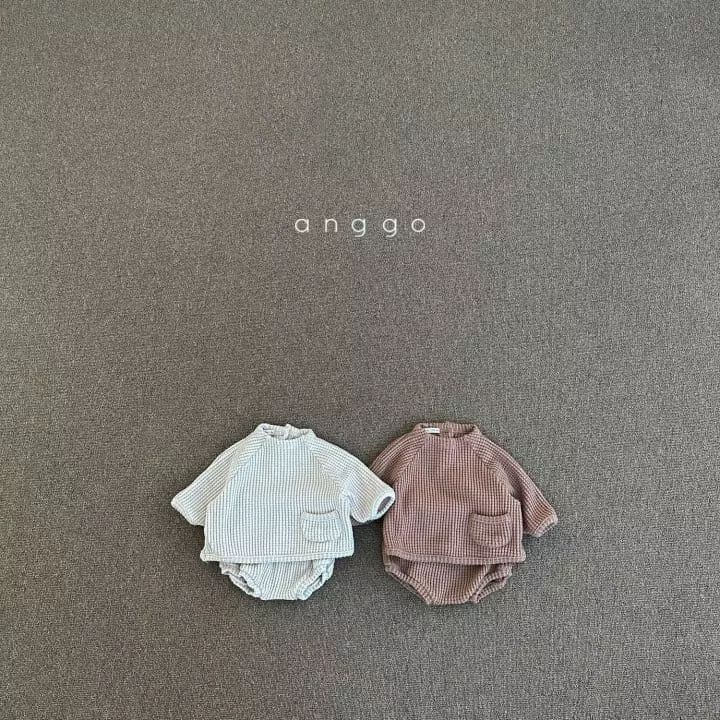 Anggo - Korean Baby Fashion - #babyboutique - Bebe Mon Blanc Set - 6