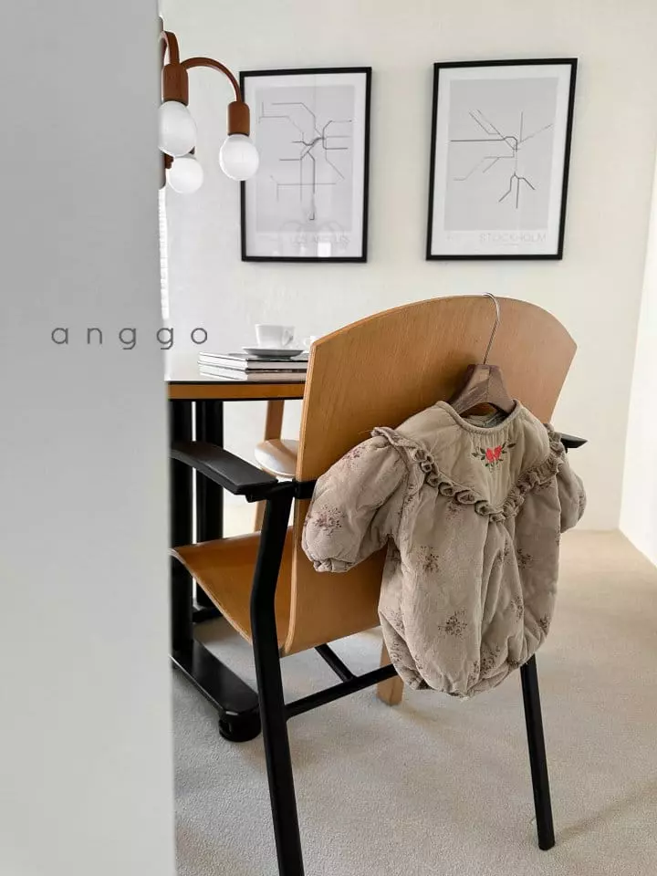 Anggo - Korean Baby Fashion - #babyboutiqueclothing - Bebe Rose Hip Bodysuit - 6